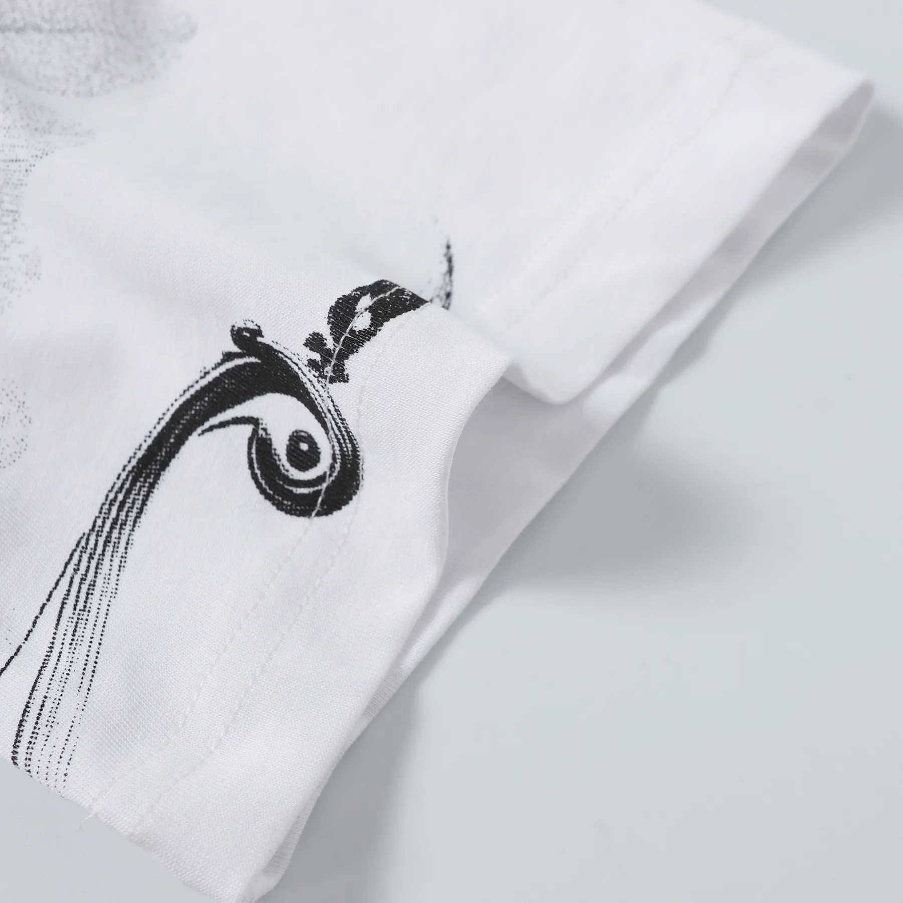 #White I THAT'S A AWFUL LOT OF COUGH SYRUP In Stock Real shot American simple trendy brand loose casual T-shirt Fabric (fabric): 32 counts Weight combed double yarn pure cotton Sizes (size): S-M L X L Color (colour): White, Black